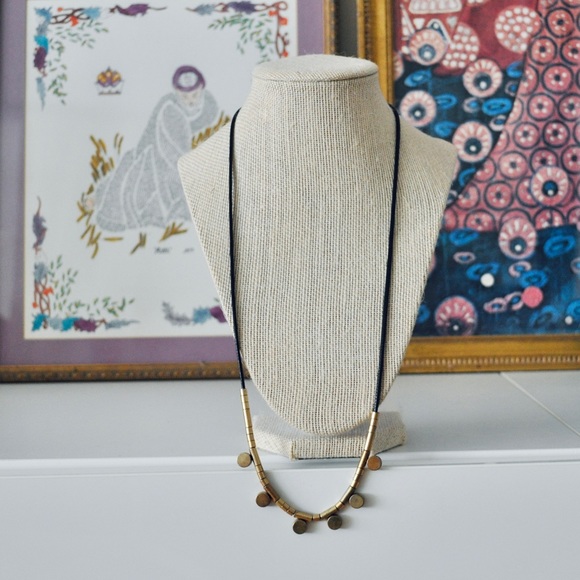 J. Crew Jewelry - J. Crew Gold Bead Necklace